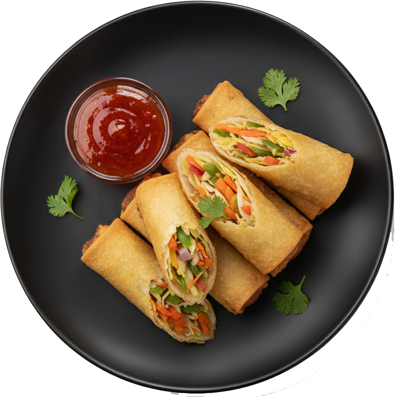 VEG SPRING ROLLS